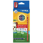 Buntstifte - Groove slim natural grip 12 Stück - L2821120 LYRA